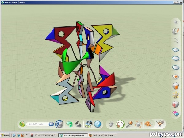 Creation of abstract art_4c5efc06dac54: Step 3
